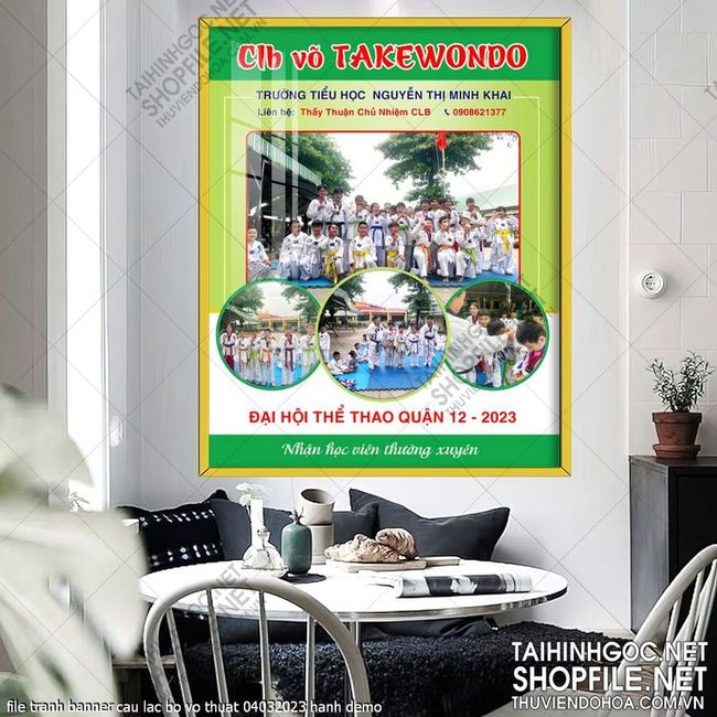 file tranh banner cau lac bo vo thuat 04032023 hanh